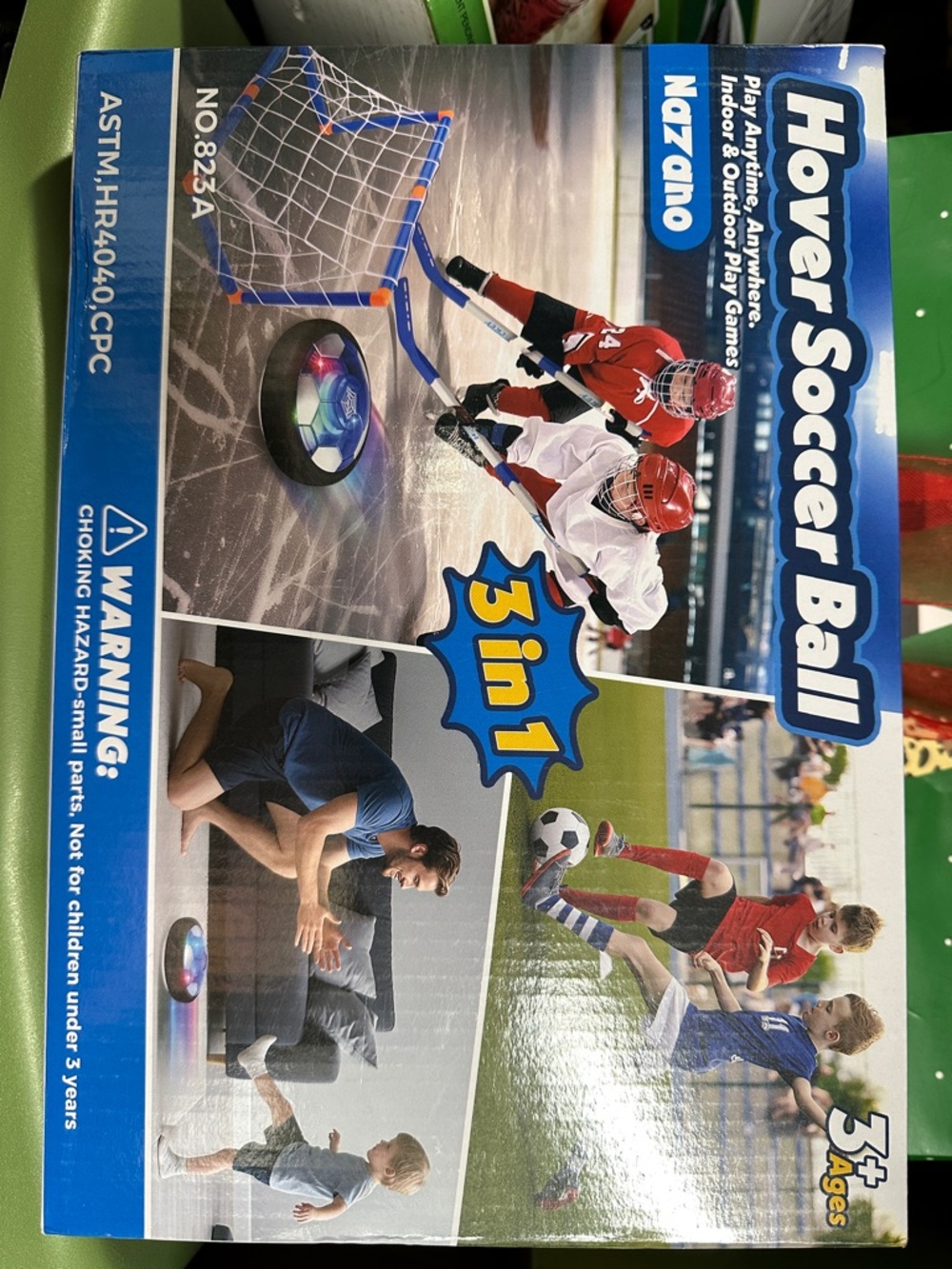 Hover Soccer Ball - Multicolor LED 3-in-1 Play Disc